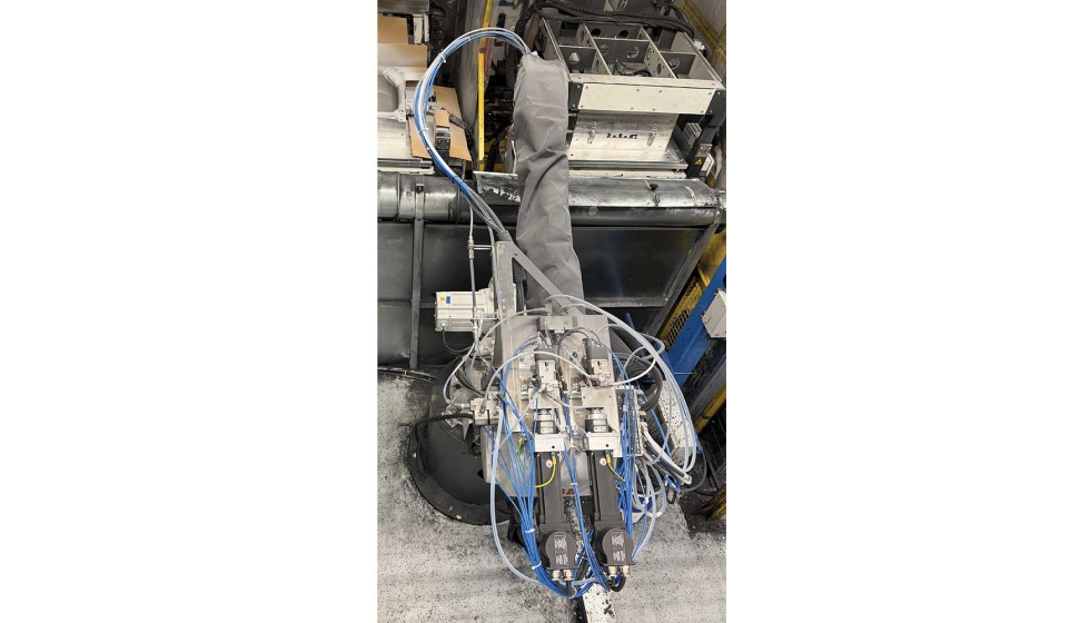 Configuraci�n del robot con sistema de dosificaci�n 2K