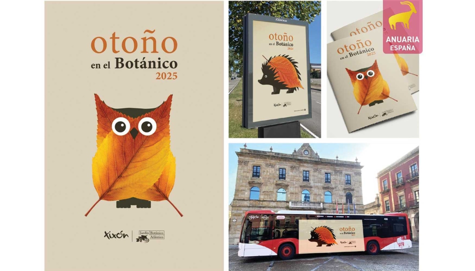 Oto�o en el Jard�n Bot�nico de Gij�n, por Paula Noval. Dise�o&Comunicaci�n para Jard�n Bot�nico, Ayuntamiento de Gij�n, Asturias...