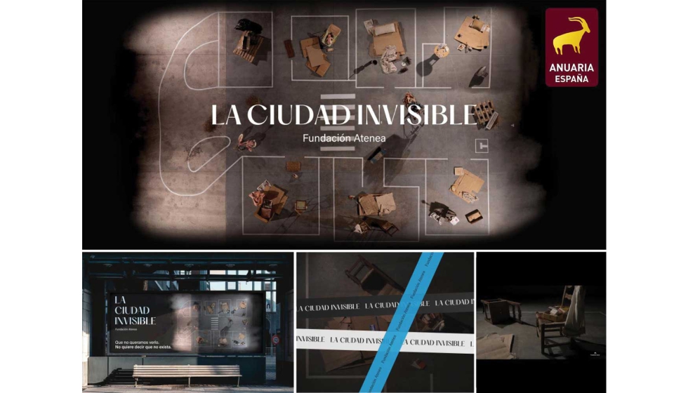 Ciudad Invisible, por Germinal & Brandon Love para Fundaci�n Atenea en Regi�n de Murcia