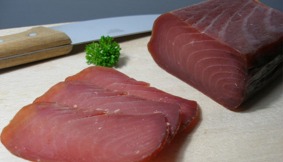 Mojama de at�n. Foto: Wikimedia