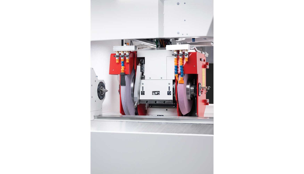 Cabezal universal Hirth 1� con giro autom�tico, con un m�ximo de 3 herramientas de rectificado