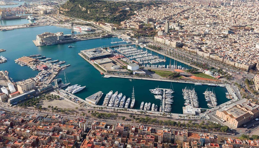Puerto deportivo de la costa catalana