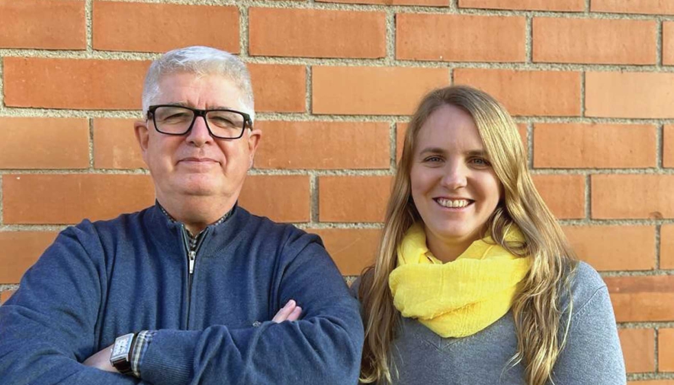 Pascal Antoine, gerente, y Merc� Capafons, directora general adjunta de Imvolca