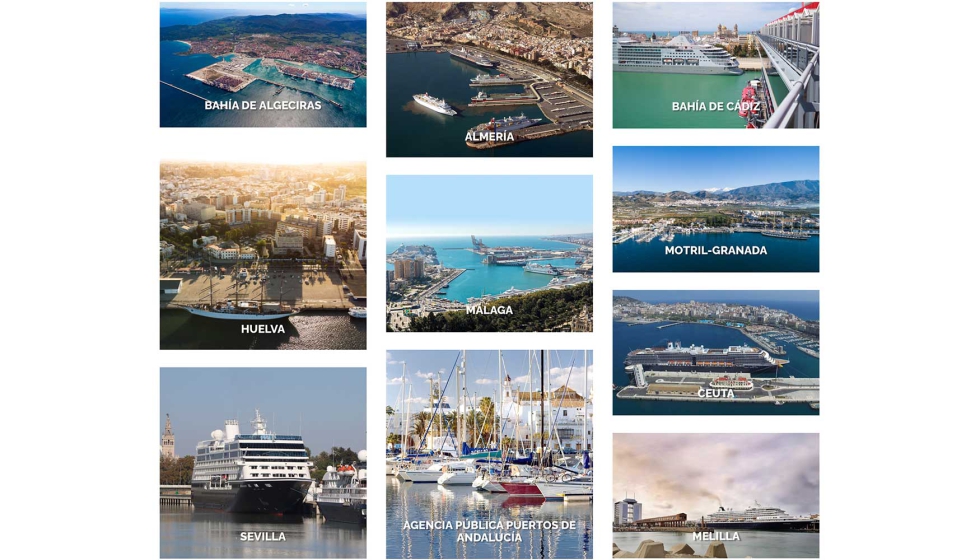 Todos los puertos asociados de Suncruise