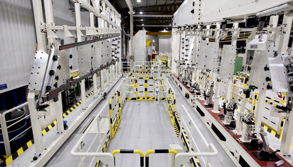 L�nea de montaje de HTP A350