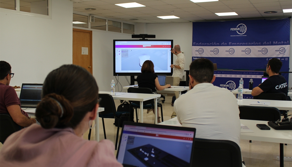 Sesi�n de formaci�n con el simulador digital Futuretech H2