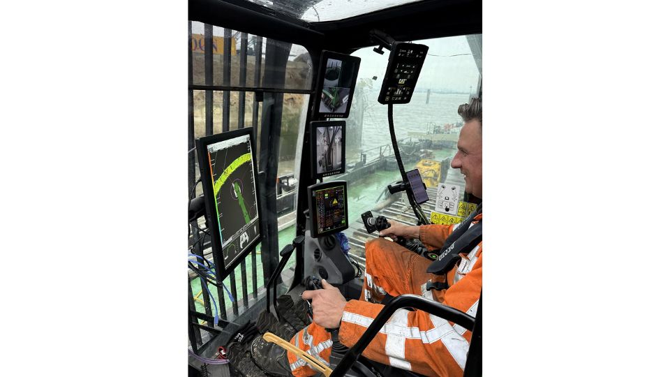 O operador a utilizar o display