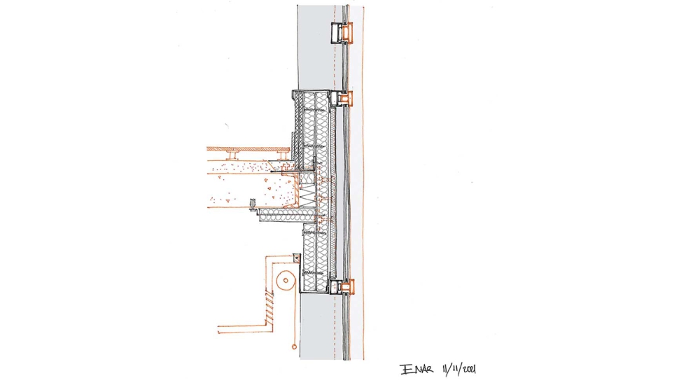 Secci�n de proyecto. Foto: ENAR