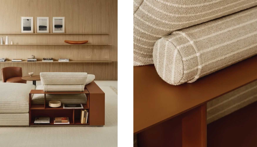 Loungescape se define como un sistema de asientos que combina vol�menes amplios, formas org�nicas y l�neas definidas...