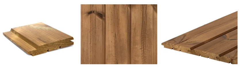 Los machihembrados de madera maciza termotratada Flandes de Lunawood son adecuados para proyectos de interior y exterior...