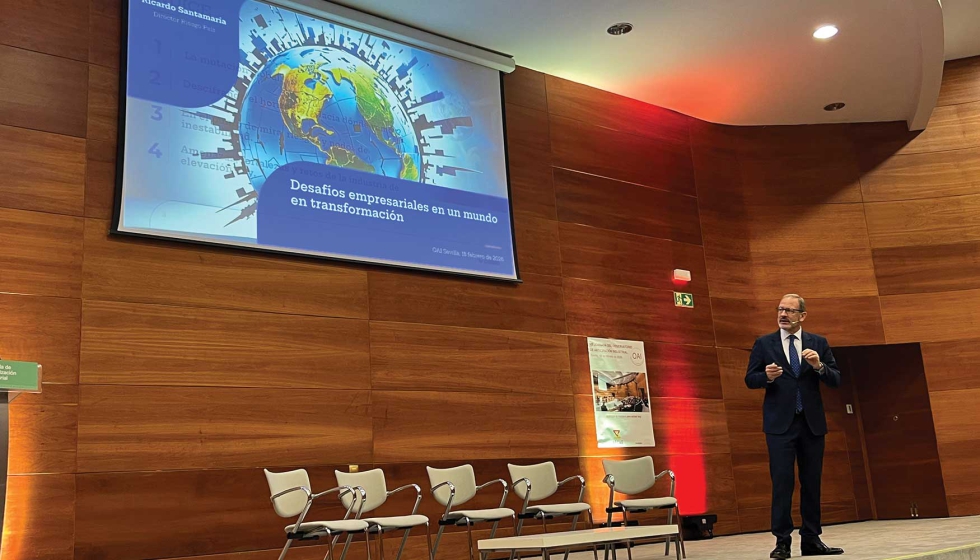 La intervenci�n de Ricardo Santamar�a, director de Riesgo Pa�s de Cesce, fue una de las m�s aplaudidas del evento...