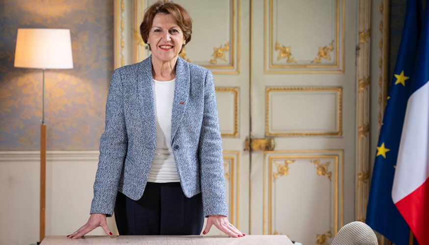 Annie Genevard, ministra de Agricultura de Francia