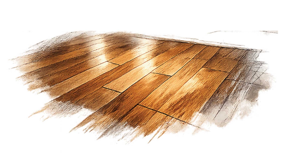 Los suelos de madera tratados con Irufire Real Flooring Bfl-s1 Aqua combinan protecci�n ign�fuga con elevada resistencia mec�nica para tr�fico...