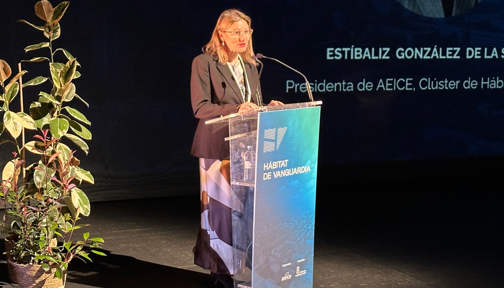 Est�baliz Gonz�lez de la Serna, presidenta del Cl�ster de H�bitat Eficiente (AEICE)