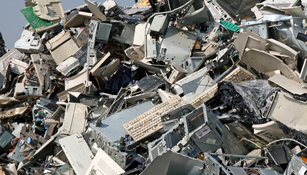 RAEE preparados para su descontaminaci�n y recuperaci�n de materiales cr�ticos, un flujo estrat�gico por su complejidad t�cnica y valor industrial...