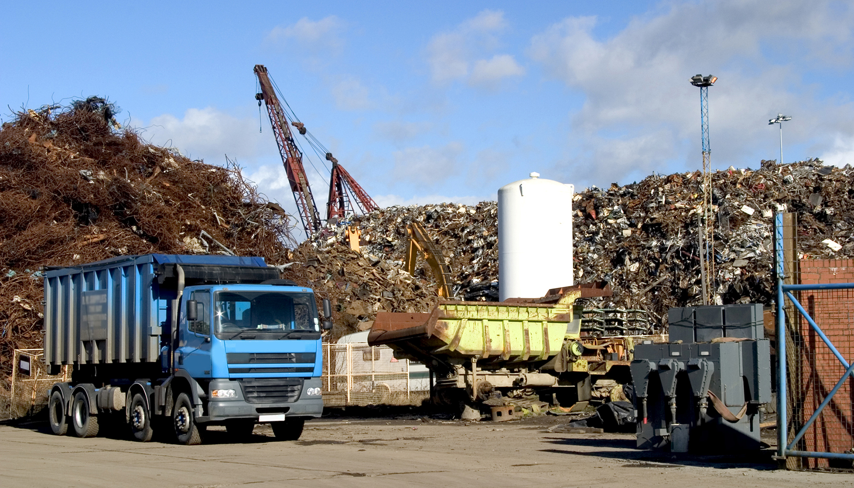 Planta de recuperaci�n de metales f�rricos y no f�rricos...