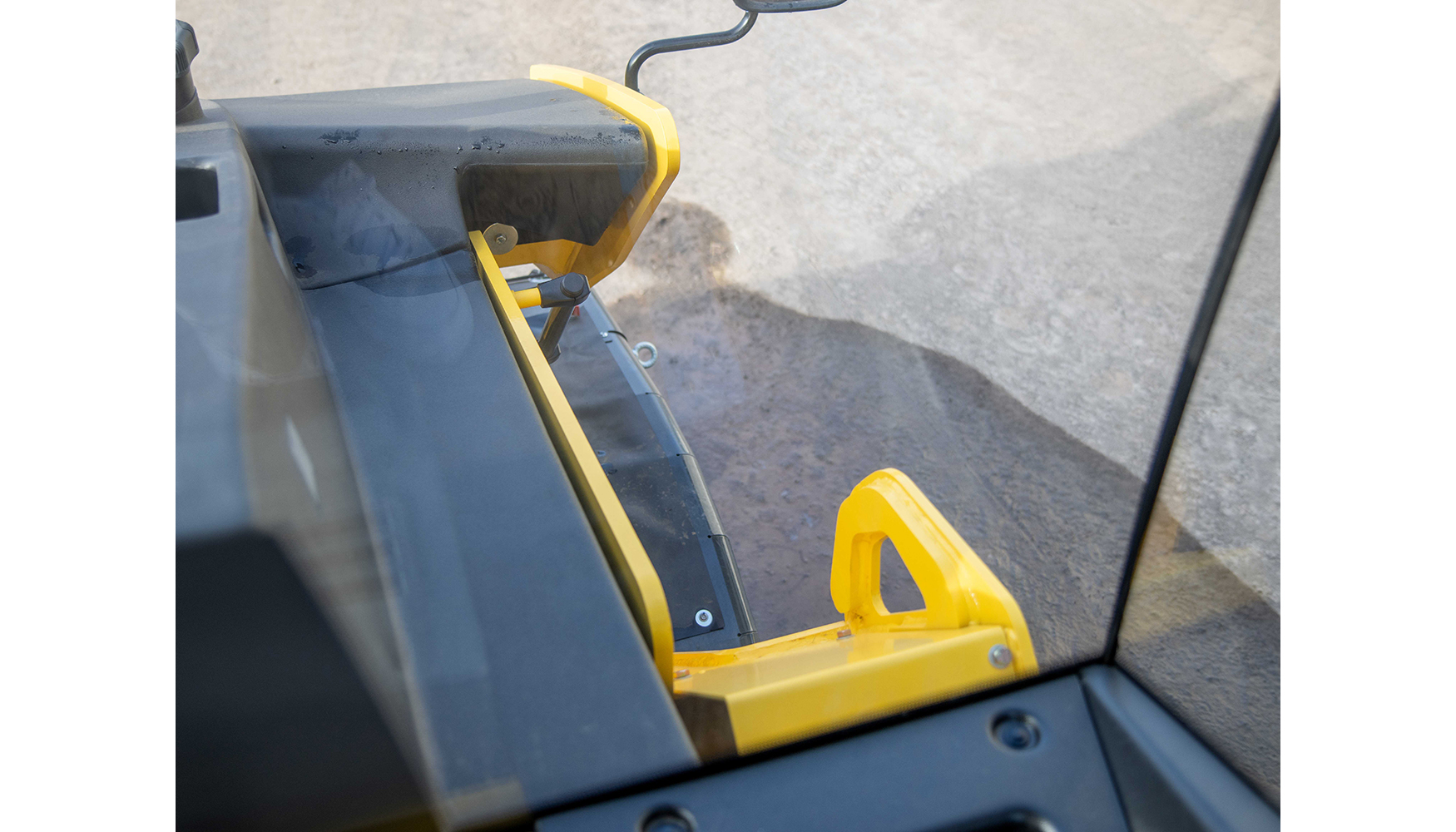 La vista �ptima de los bordes exteriores de los neum�ticos facilita la compactaci�n