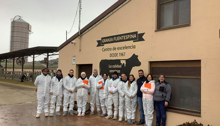 Formaci�n de Zoetis en Granja Fuentespina