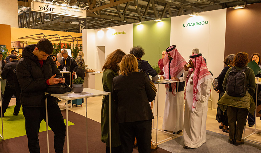 Participantes internacionales durante Myplant & Garden 2026, procedentes de m�s de 47 pa�ses, en b�squeda de nuevas oportunidades de negocio...