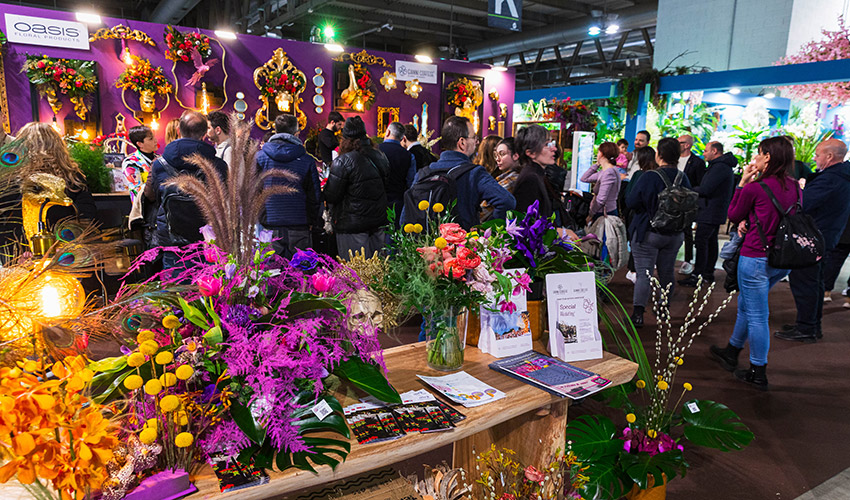 Ambiente de actividad y networking durante la d�cima edici�n de Myplant & Garden 2026