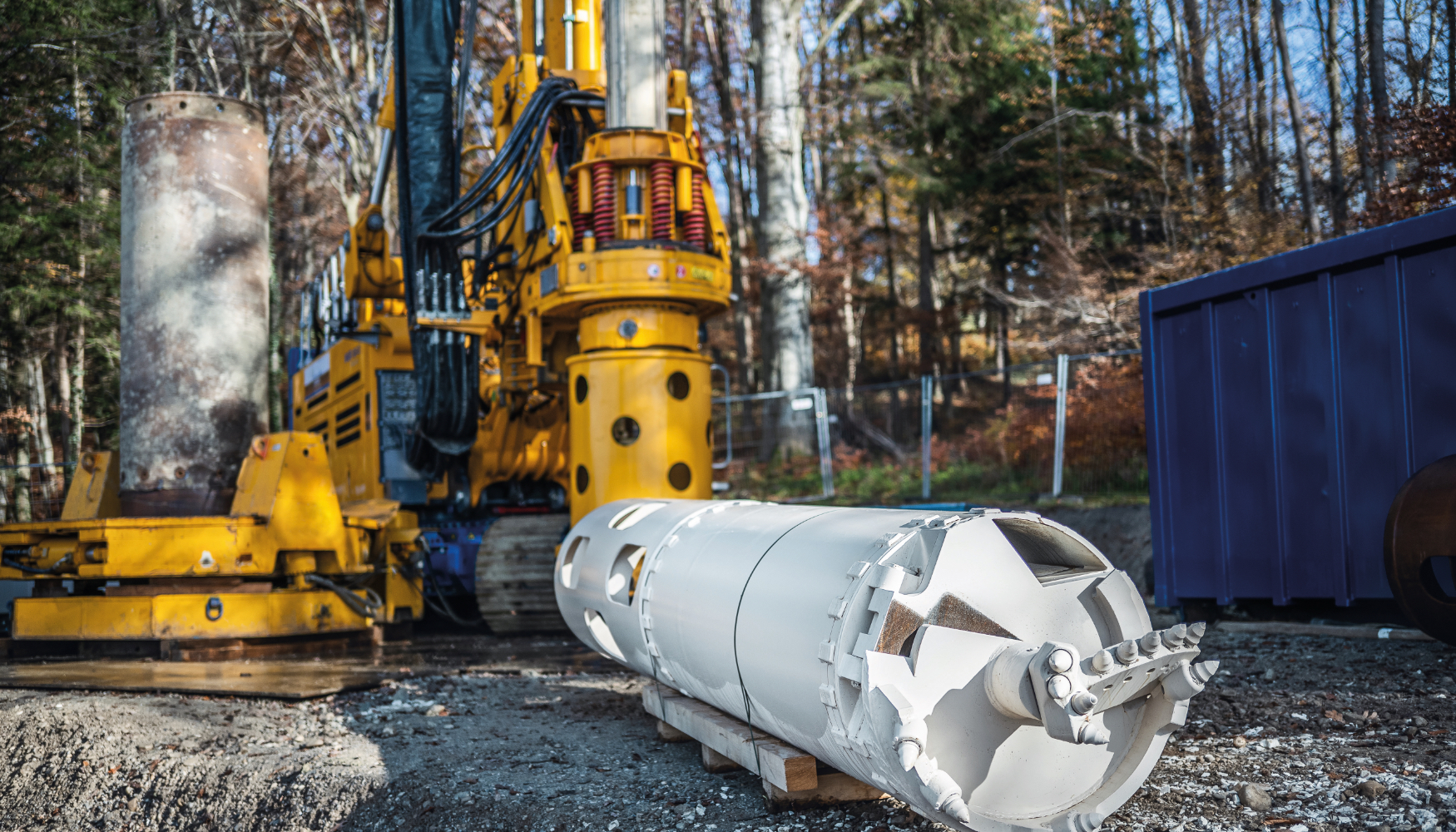 Para el proyecto se utiliz� una soluci�n de perforaci�n KBF-K especialmente desarrollada con carcasa gu�a