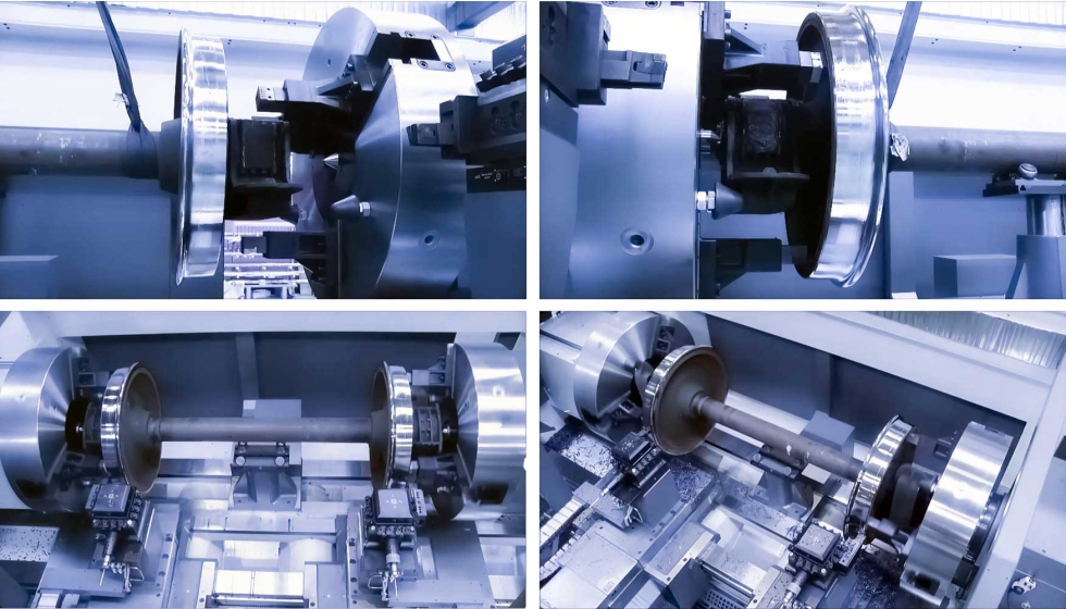 Las soluciones de TDG para el sector ferroviario incluye platos de sujeci�n autom�ticos y manuales para tornos horizontales o verticales...