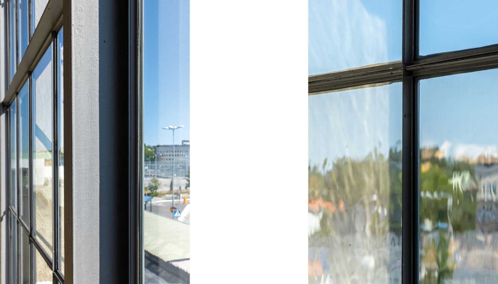 Tras d�cadas de uso intensivo, la estructura de acero y cristal necesitaba urgentemente una renovaci�n...