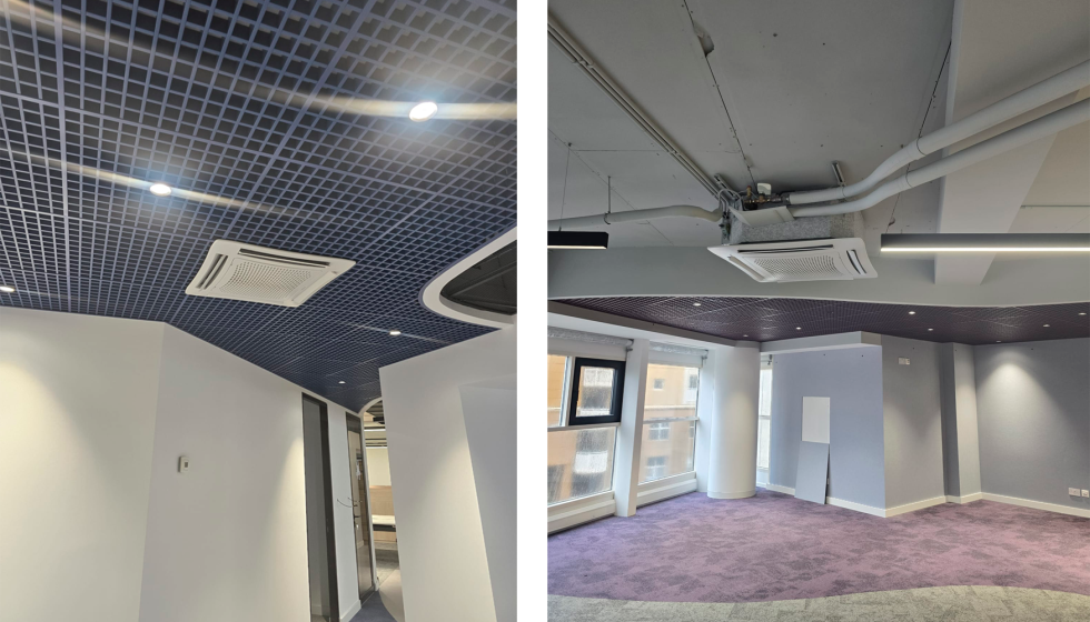 En 2025 se llev� a cabo la renovaci�n completa de la climatizaci�n de las oficinas, con una superficie aproximada de 2...