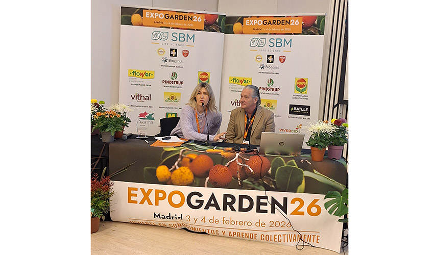 Inauguraci�n de Expogarden 2026 con Paula Orozco y Santiago Gonz�lez al frente, dando inicio a dos jornadas centradas en el impulso del sector verde...