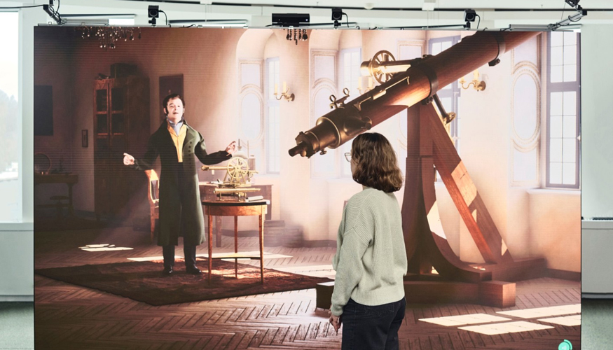 El gemelo digital de Joseph von Fraunhofer estar� disponible para debates durante la feria de Hannover, que se celebrar� del 20 al 24 de abril...