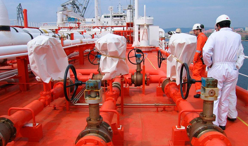 Inspecci�n en cubierta