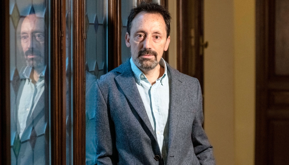 Juan Gabriel Rodr�guez explica las principales conclusiones del estudio. Foto: Foto: Fundaci�n �la Caixa�