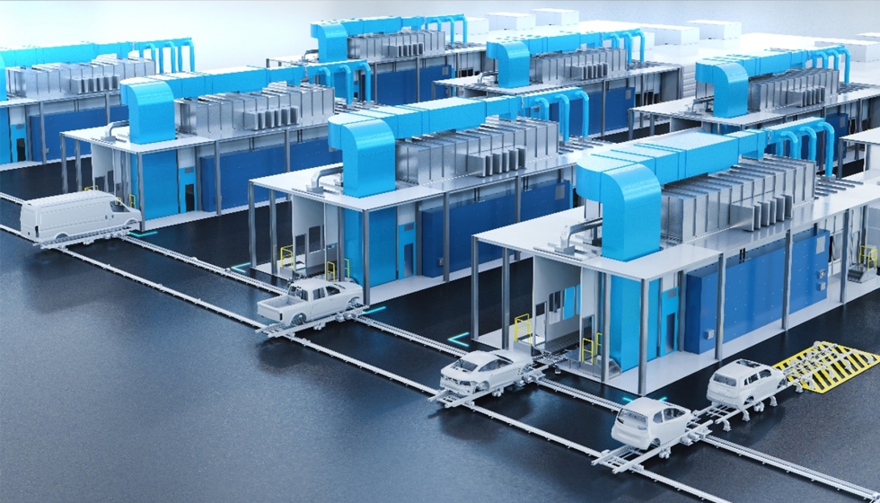 CEER puede integrar r�pidamente nuevos modelos y aumentar de forma flexible la capacidad de producci�n gracias al concepto de m�dulos EcoProBooth...