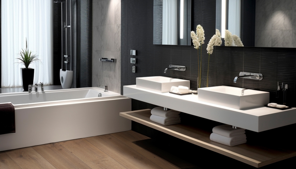 La gama Pro800 Gran Real cuenta con sellado de cantos con tratamiento HydroProtect, que ayuda a reducir la absorci�n de humedad superficial...