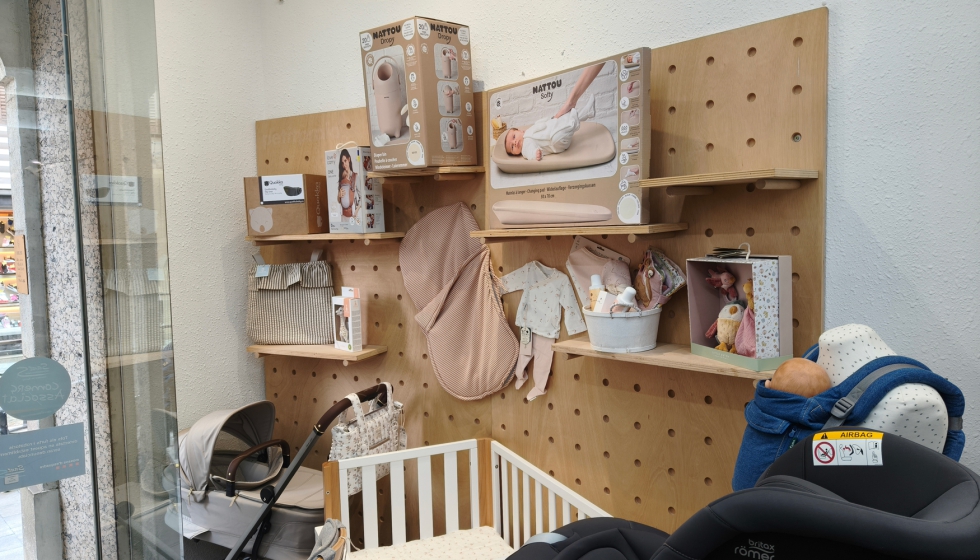 Cada rinc�n de la tienda est� aprovechado al m�ximo para atraer al cliente