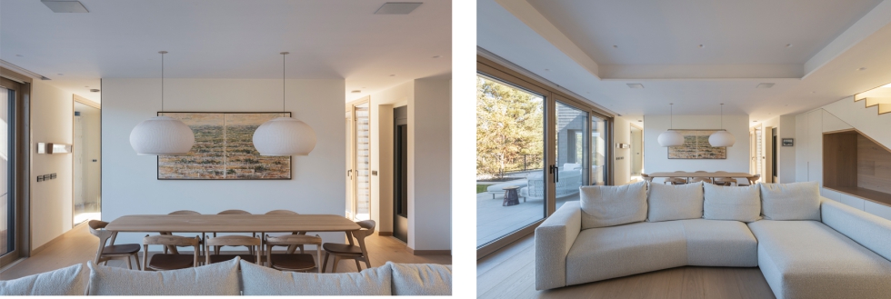 El sistema instalado combina el ComfoAir Q, una unidad de ventilaci�n mec�nica con recuperaci�n de calor de alto rendimiento, con el ComfoClime...