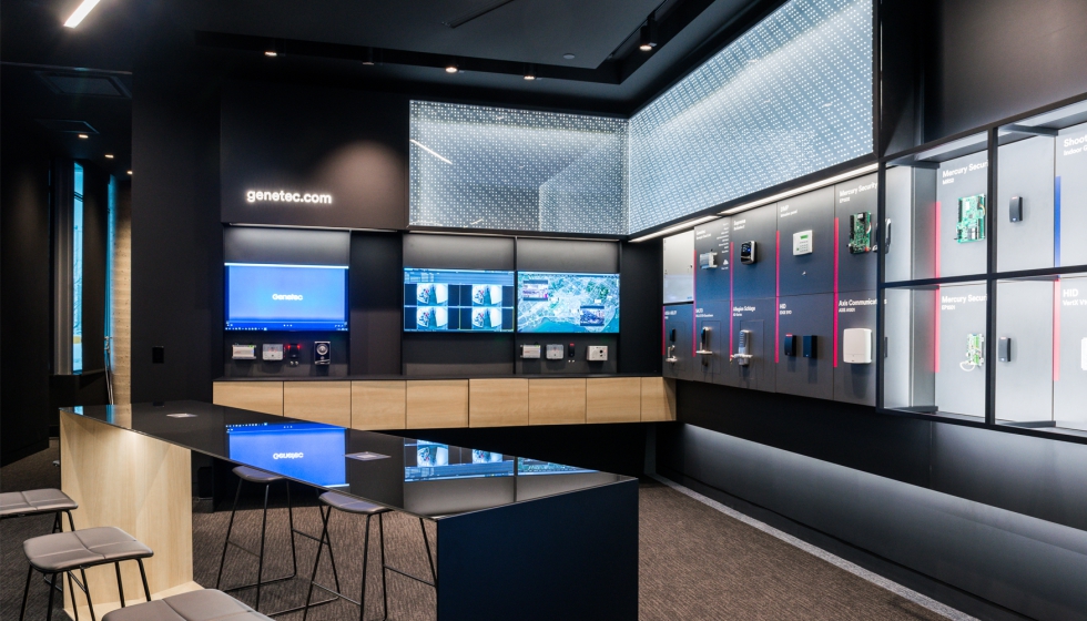 El Experience Center de la sede central en Montreal, espacio concebido para la demostraci�n pr�ctica de soluciones en entornos operativos simulados...