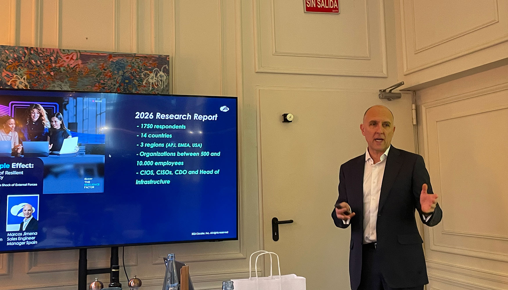 Pablo Vera, Country Manager para Espa�a y Portugal en Zscaler