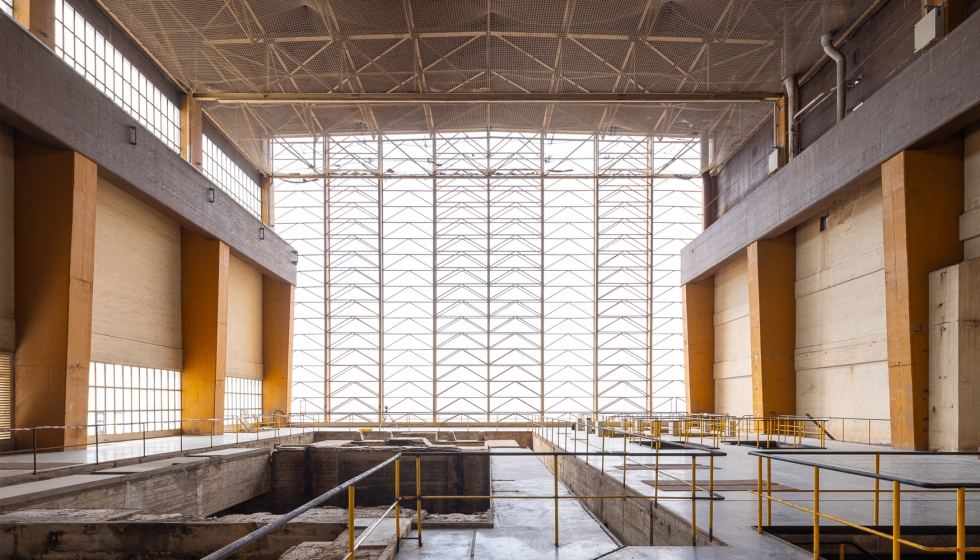 El edificio de les 3 Xemeneies ser� uno de los escenarios del Congreso UIA en Barcelona. Foto: Arnau Rovira