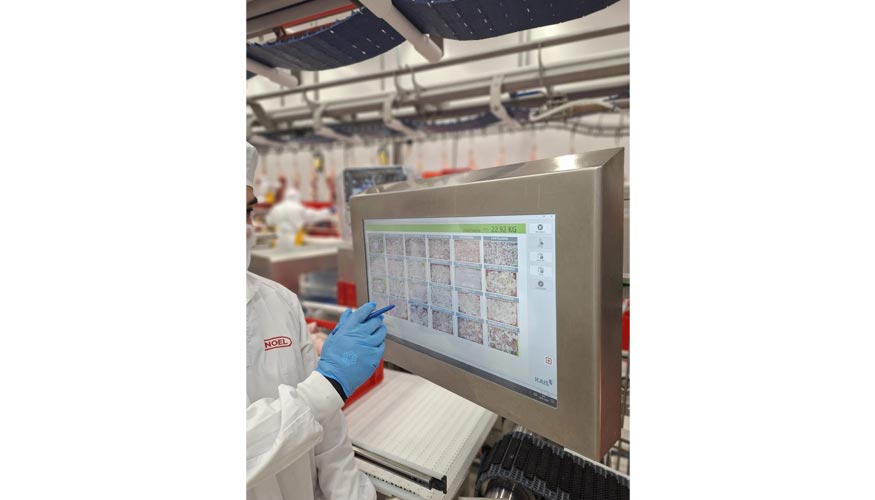 Uno de los terminales de KAIS instalado en la planta de Noel