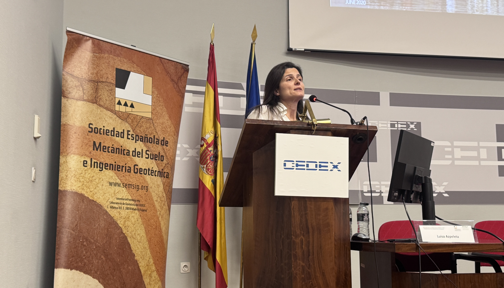 Luisa Azpeleta, ponente de Hutchison Ports BEST en la jornada de SEMSIG-AETESS