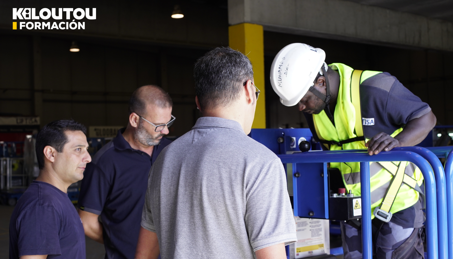 Nueva oferta formativa fortalecida por m�s de 35 a�os de experiencia t�cnica en elevaci�n y trabajos en altura de Liftisa, empresa del grupo Kiloutou...