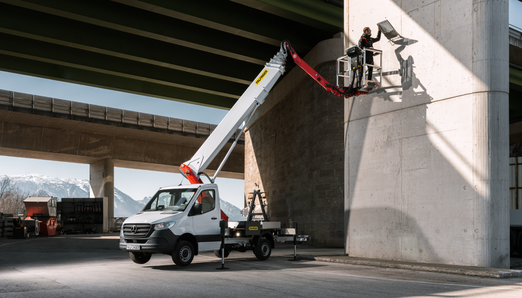 La nueva imagen va en l�nea con la cultura corporativa de Palfinger