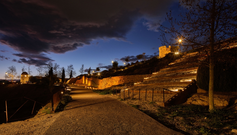 La iluminaci�n del Cerro de Cartagena, dise�o del estudio espa�ol DCI Lighting Design, ha obtenido el tercer premio. Foto: Mart�n Garc�a P�rez...