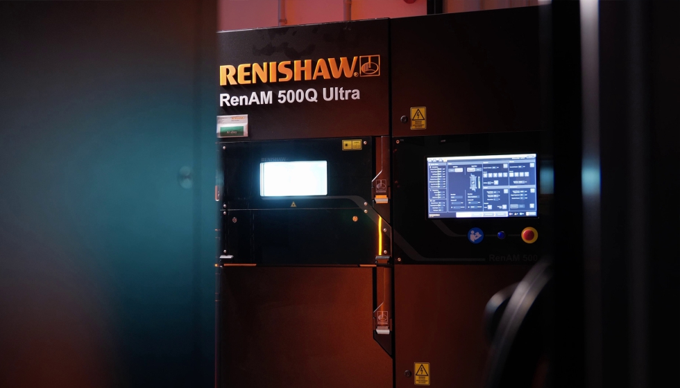 La m�quina RenAM 500Q que junto con la tecnolog�a TEMPUS permite reducir el tiempo de fabricaci�n en un 45%