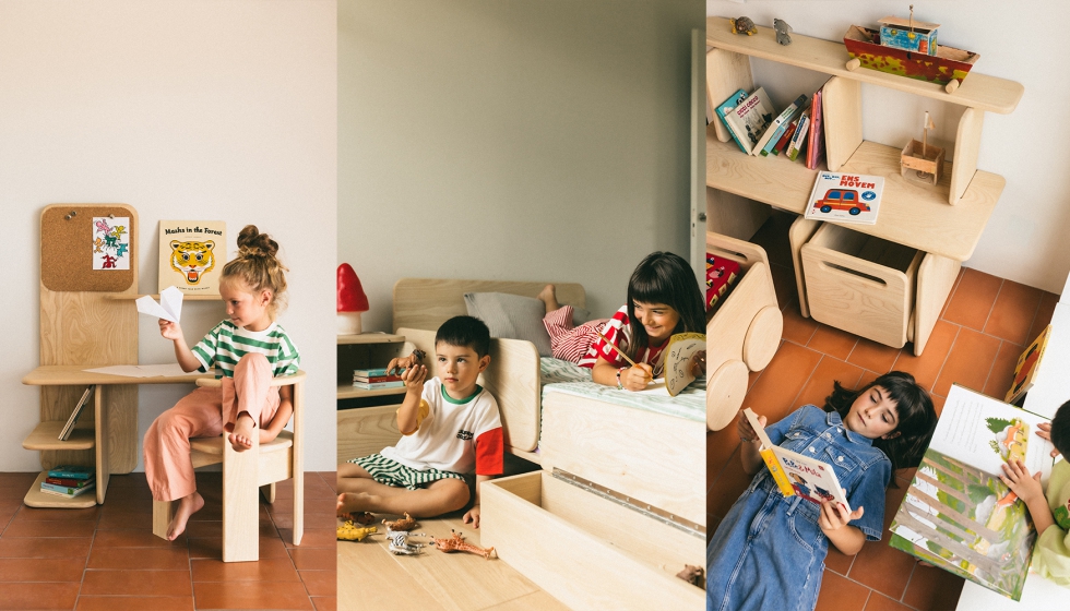 El sistema 'Siete Vidas', transforma la relaci�n con el cliente, ya que cuando el ni�o crece y el mueble deja de utilizarse...