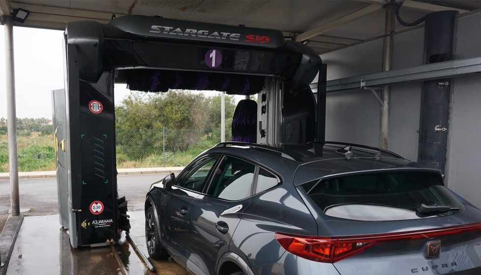 &quote;Est�n encantados con el resultado del veh�culo, destacan especialmente el secado y lo llamativas que son las m�quinas�, indica Adolfo Carceller...