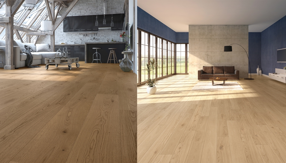 De izquierda a derecha: Medfloor Baltic Wood Terrak CD y Medfloor Baltic Wood Duna CD
