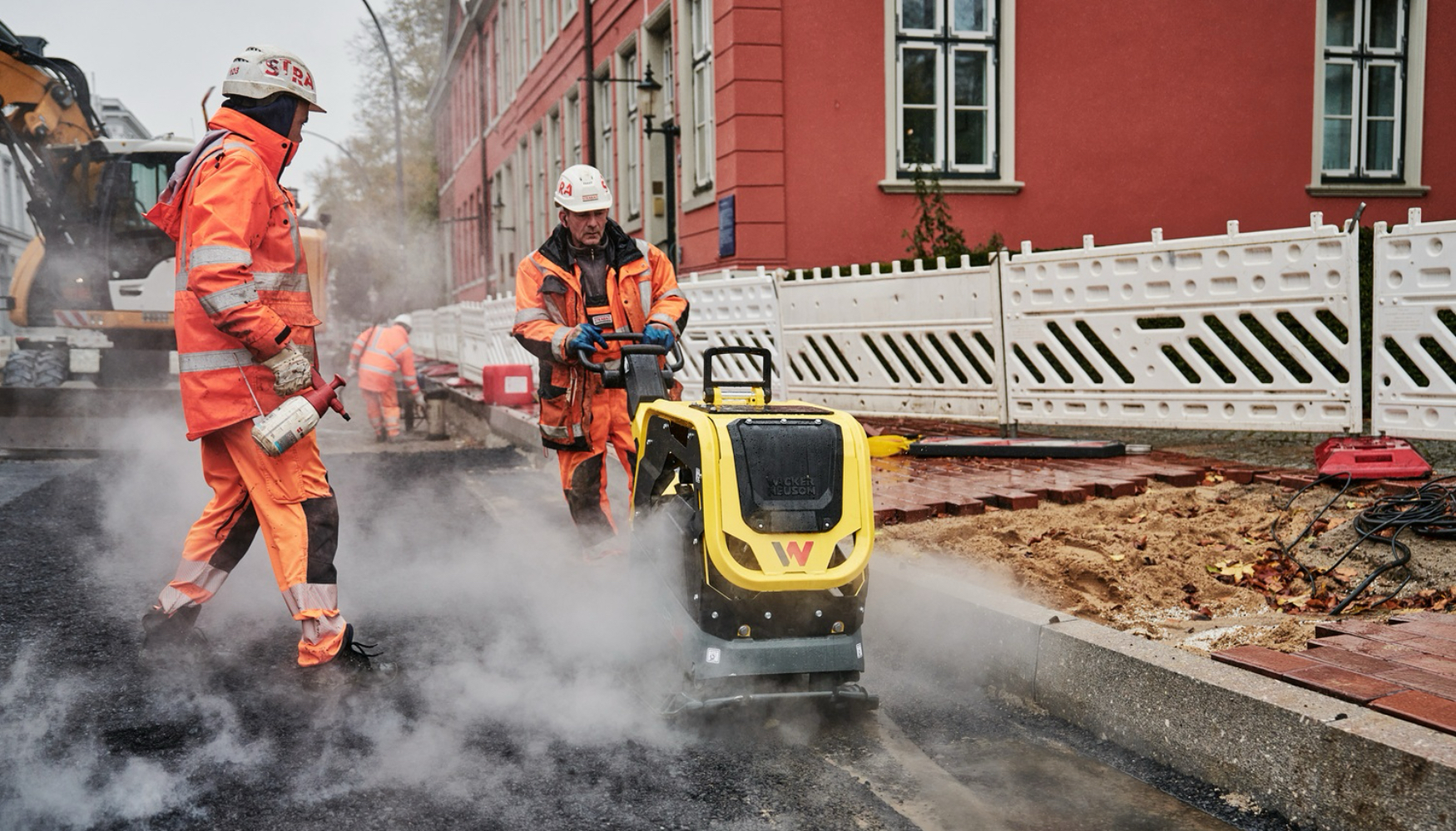 La plancha vibratoria DPU62 de Wacker Neuson es una novedad en el mercado...