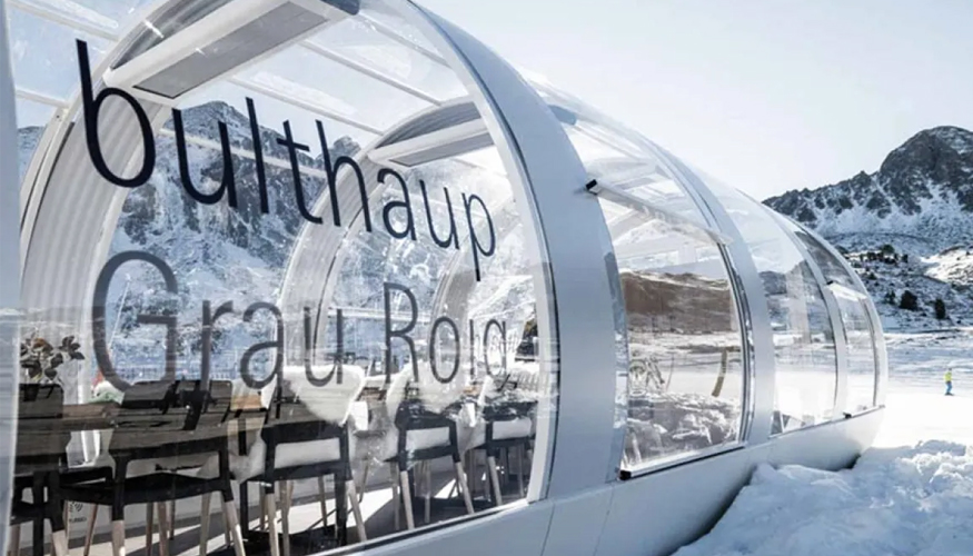 Uno de los espacios m�s especiales es el tubo bulthaup...